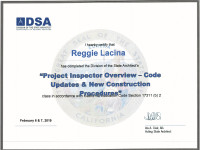 DSA Certification March 2019